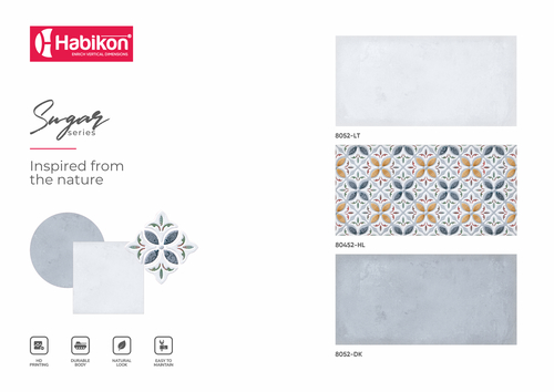 Whites 12*24 Digital Bathroom Wall Tiles