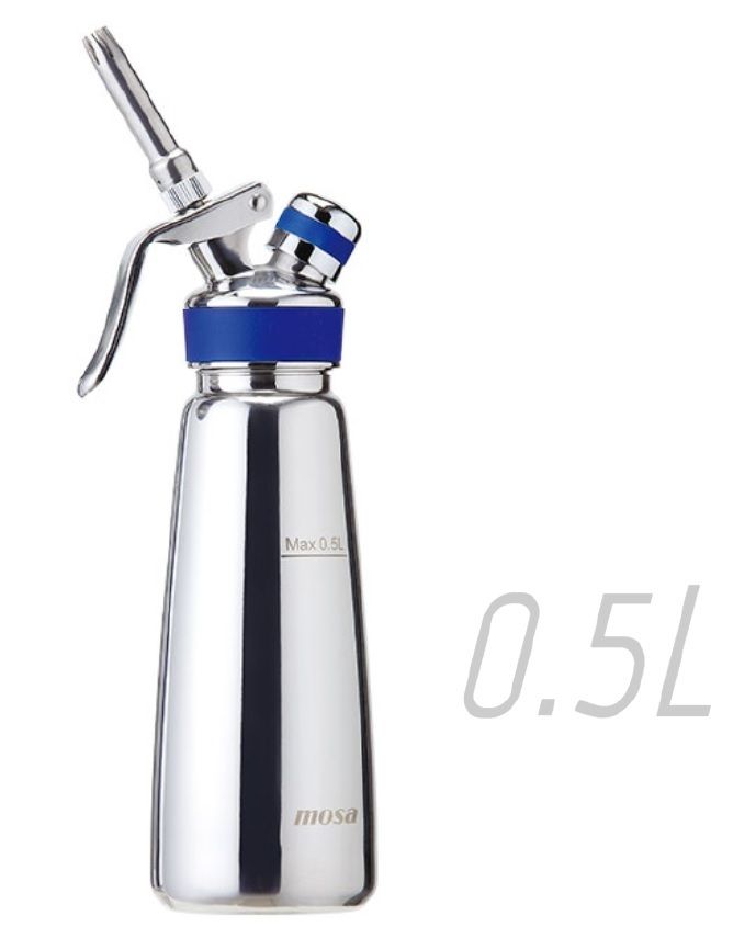 MOSA Commercial Cream Whipper 1000 ml Stainless Steel