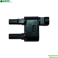 TUV Certified 2 To 1 Solar Branch Connectors 1500VDC 60A PV Branch Connectors Solar Splitters For Solar System Connection
