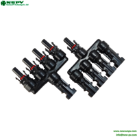 IP67 Waterproof Solar Splitter 4 to 1 Solar T Branch Connectors 1000VDC 30A
