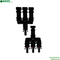 IP67 Waterproof 3 to 1 Solar Branch Connectors 1000VDC 30A PV4.0 Branch Connectors