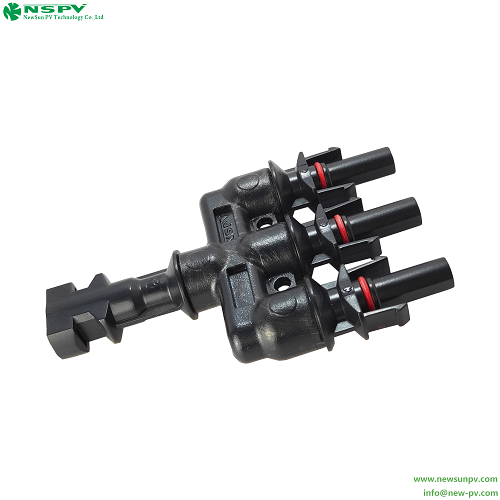 IP67 Waterproof 3 to 1 Solar Branch Connectors 1000VDC 30A PV4.0 Branch Connectors