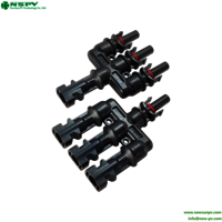 IP67 Waterproof 3 to 1 Solar Branch Connectors 1000VDC 30A PV4.0 Branch Connectors