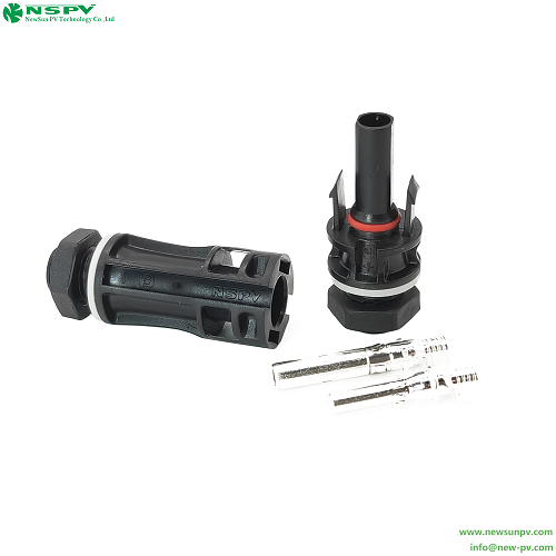 NSPV Hot Sale PV4.0 Solar Panel Connectors 1500VDC Long Type IP67 Waterproof PV Panel Connectors