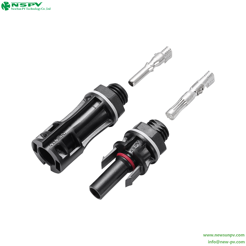 NSPV Hot Sale PV4.0 Solar Panel Connectors 1500VDC Long Type IP67 Waterproof PV Panel Connectors