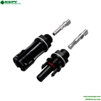 NSPV Hot Sale PV4.0 Solar Panel Connectors 1500VDC Long Type IP67 Waterproof PV Panel Connectors