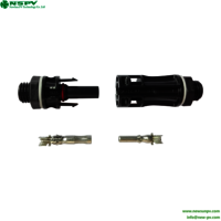 NSPV Hot Sale PV4.0 Solar Panel Connectors 1500VDC Long Type IP67 Waterproof PV Panel Connectors