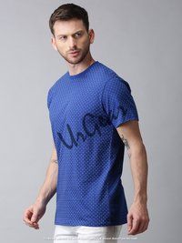 Mens Round Neck Printed T-Shirt