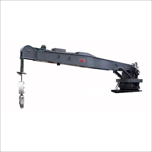 3-7.5 Fixed Boom Marine Crane Application: Outdoor Yard