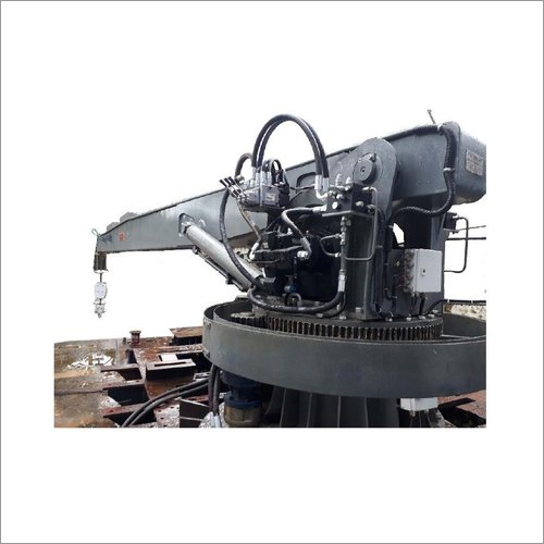 6-5.5 Fixed Boom Marine Crane Application: Construction