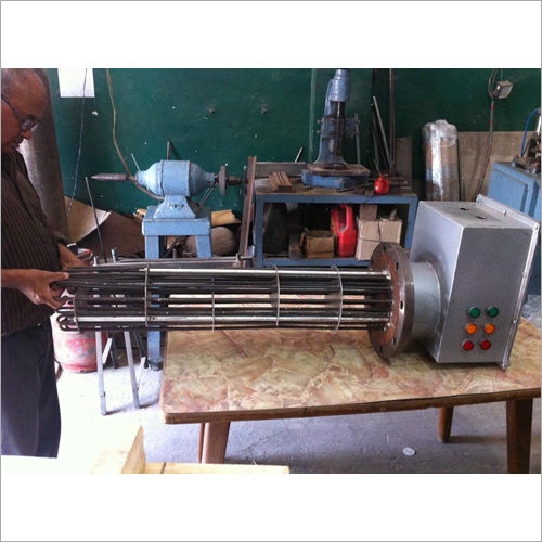 Silver Industrial Custom Built Process Heating Unit