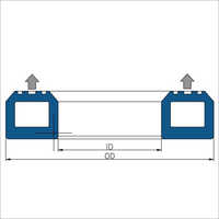 Inflatable Seal For Axial Expansion