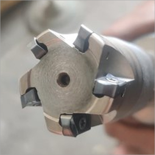 Lnmu0303zer High Feed Carbide Insert - Rigid Carbide Material Silver Color | Industrial Use High Durability