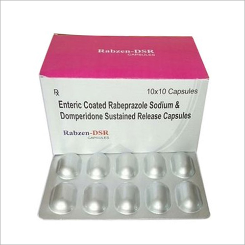 Enteric Coated Rabeprazole Sodium and Domperidone Sustained Release Capsules