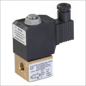 2 Way Direct Acting Normally Closed Solenoid Valve