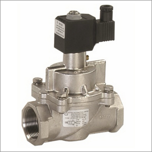 2-Way Poppet Pilot Nc Solenoid Valve - Application: Industrial