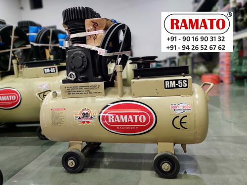 RAMATO air compressor By RAJLAXMI MACHINE TOOLS