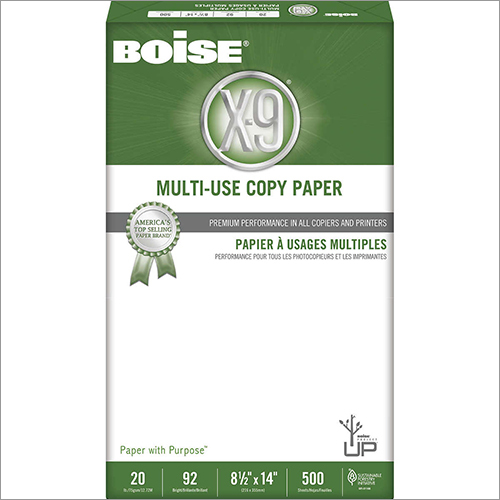 Legal, 20lb, 92-Bright 10 Reams of 500 Sheets Boise X-9 Multipurpose Paper