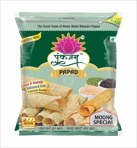 Papad Packaging Laminated Pouch