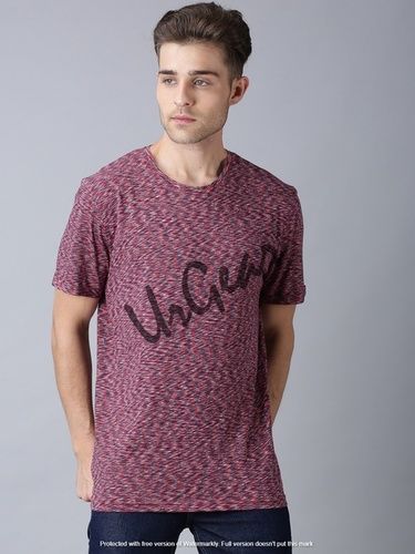 Men Round Neck T-Shirt 