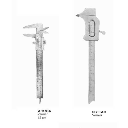 Vernier 12 cm - Stainless Steel, 15mm Jaw Depth, Metric Scale | 0.1mm Accuracy, Durable Design, Portable, Easy to Use
