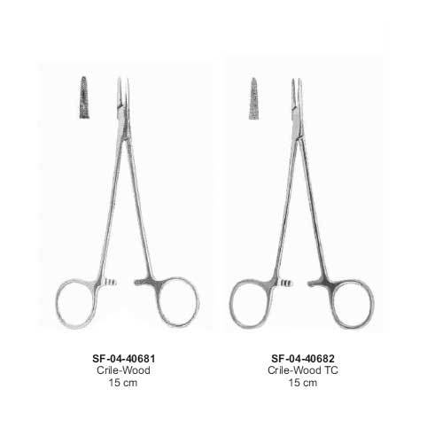 Crile Wood Instruments - Stainless Steel, 15cm, Polished Finish | Precise Grip, Sterilizable, Reliable Use
