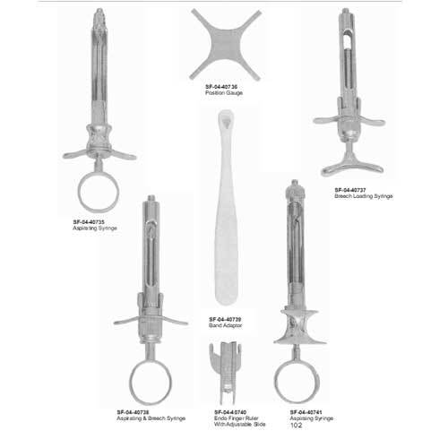 Syringes Rulers Band Adaptor Position Gauge