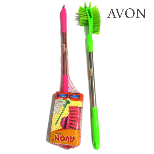 Toilet Brush With Stainless Steel Handle