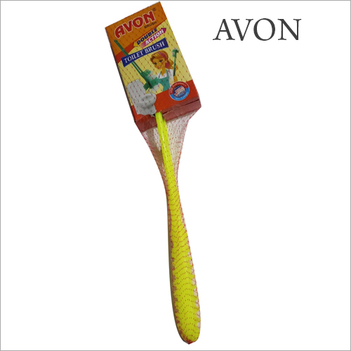 Yellow Plastic Toilet Brush