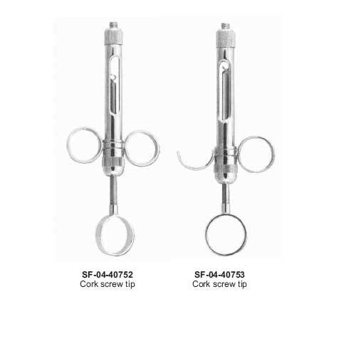 Cork screw tip