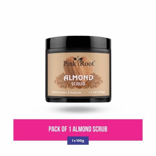 Pink Root Almond Scrub Ingredients: Organic Extract