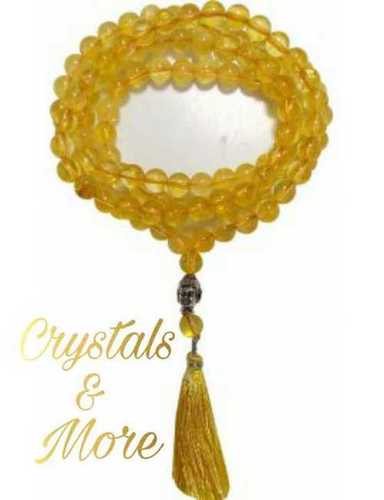 Citrine Mala By CRYSTALS AND MORE EXPORTERS