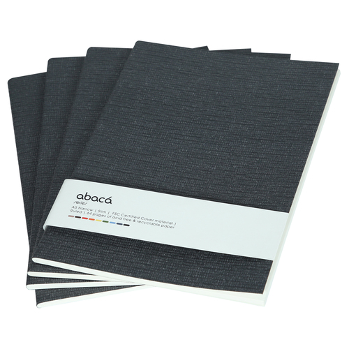 Comma Abaca - A5 Size - Soft Bound Notebook Center Stitched