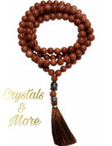 Red Goldstone Mala