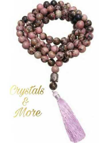 Rhodonite Mala By CRYSTALS AND MORE EXPORTERS