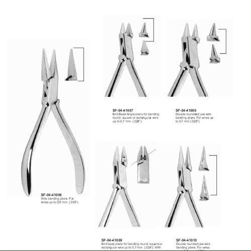Bird Beack Pliers - Stainless Steel 12cm, Parallel Jaw, Polished Finish | Precise Gripping, Ergonomic Design, Sterilizable, Lightweight