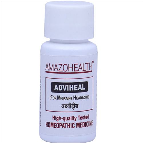 100% Safe Adviheal Homeopathic Medicine For Migraine Headache