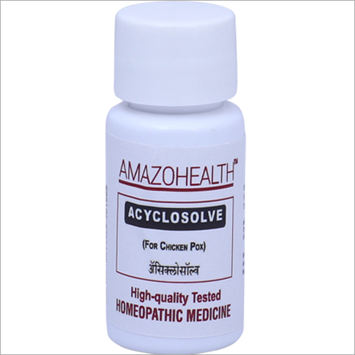 Acyclosolve Homeopathic medicine for chicken pox