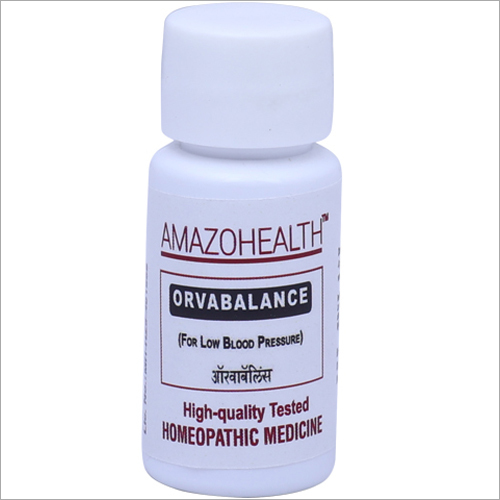 Orvabalance Homeopathic Medicine For Low Blood Pressure