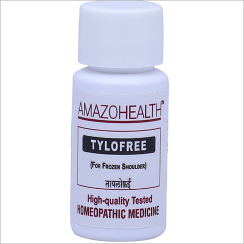 100% Safe Tylofree Homeopathic Medicine For Frozen Shoulder