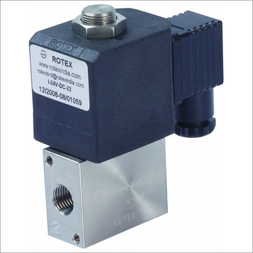 2 Way Stainless Steel Water Solenoid Valve - Application: Industrial