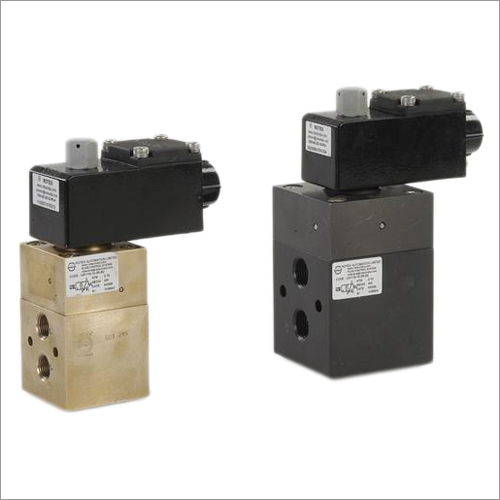 3-Way Pilot Operated Solenoid Valve