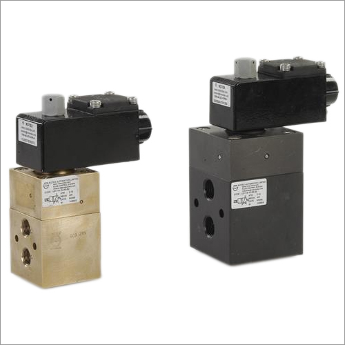 3 Way 2 Port Internal-External Solenoid Valve By ROTEX AUTOMATION LIMITED