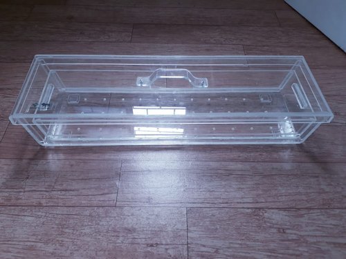 Cidex Tray - Plastic Rectangular Medical Equipment | New Portable Manual Technology