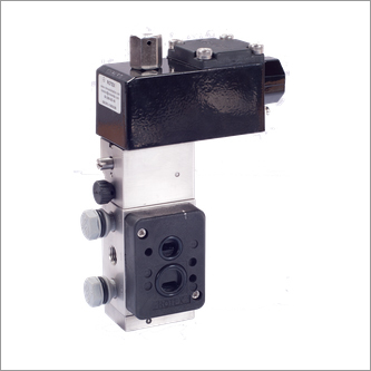 5/2 3/2 Way Convertible Inline Poppet Single Solenoid Valve