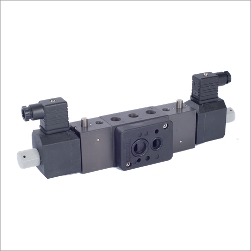 5/2 Port Convertible Inline Poppet Solenoid Valve - Application: Industrial