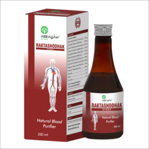Raktashodhak Syrup Age Group: For Children(2-18Years)