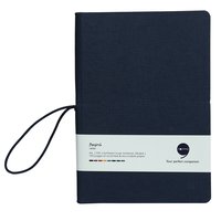 Comma Regina - A5 Size - Hard Bound Notebook (Navy Blue)