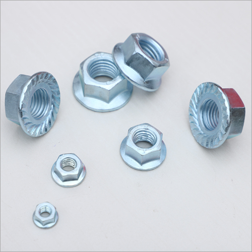 MS Hex Flange Nuts