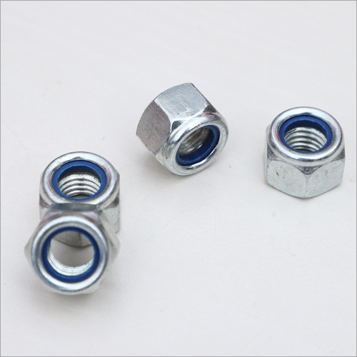 SS Threaded Nylock Nuts